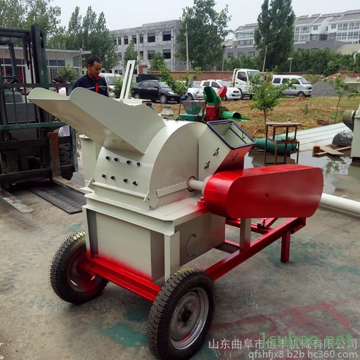 恒丰 可移动园林树枝粉碎机 饲料秸秆粉碎机 塑料粉碎机图8