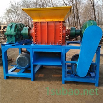 撕裂式粗粉碎机合肥金属塑料撕碎机 效率高图4