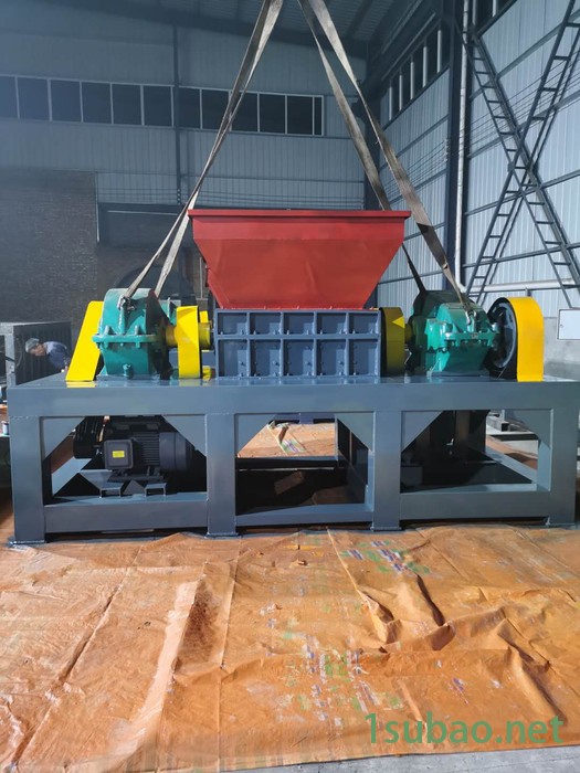 大型金属撕碎机煤渣粉碎机单轴塑料撕碎机废钢撕碎机图4