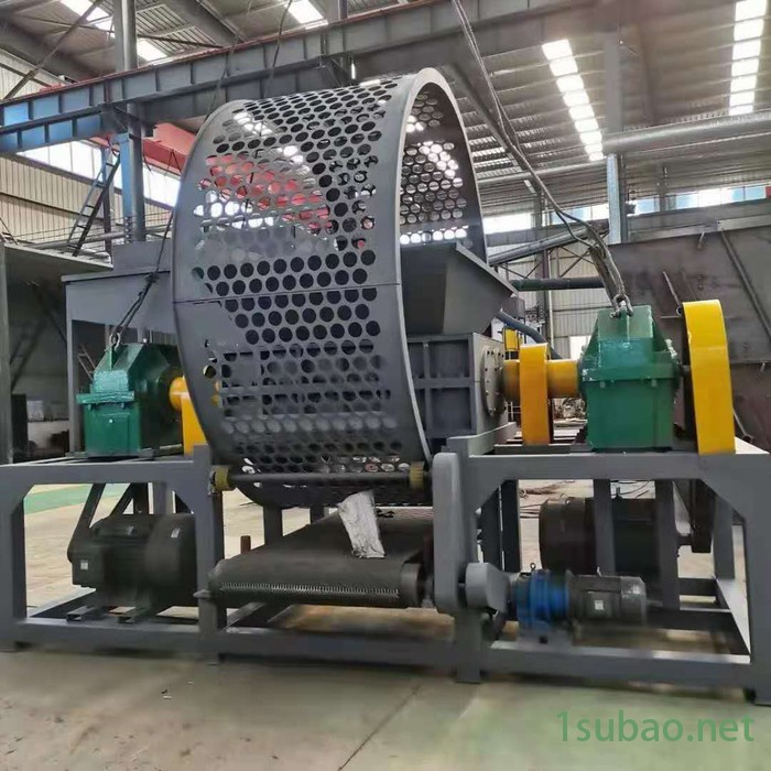 大型金属撕碎机煤渣粉碎机单轴塑料撕碎机废钢撕碎机图8