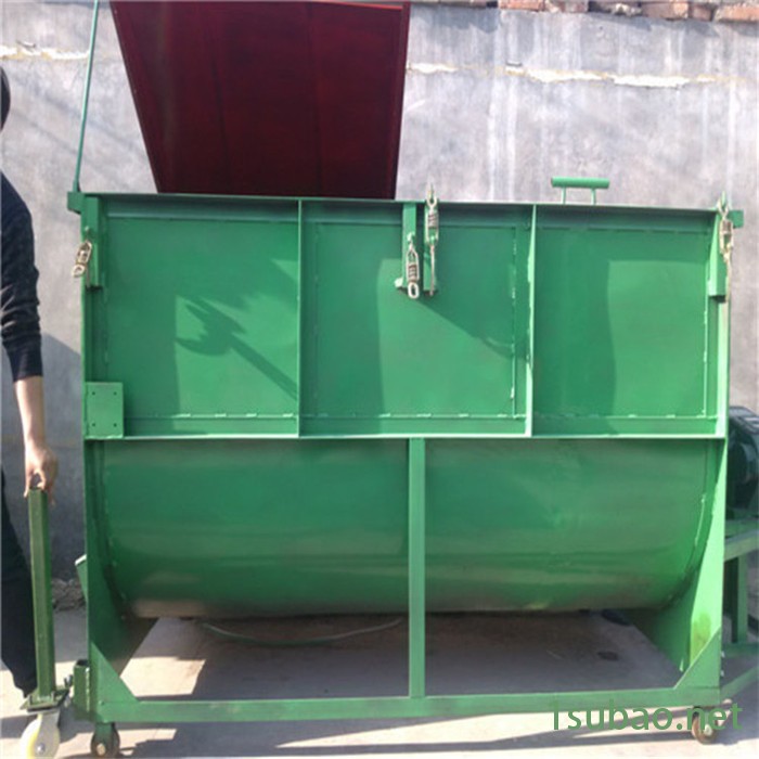 立式强力电动搅拌机 牛羊草料粉碎混料机 家畜养殖饲料粉碎机 大容量拌料均匀混料机图5