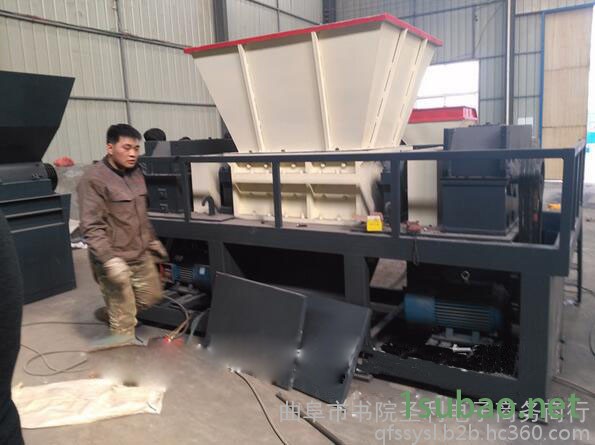 强力双轴轮胎粉碎机废物利用撕碎机 批发图3