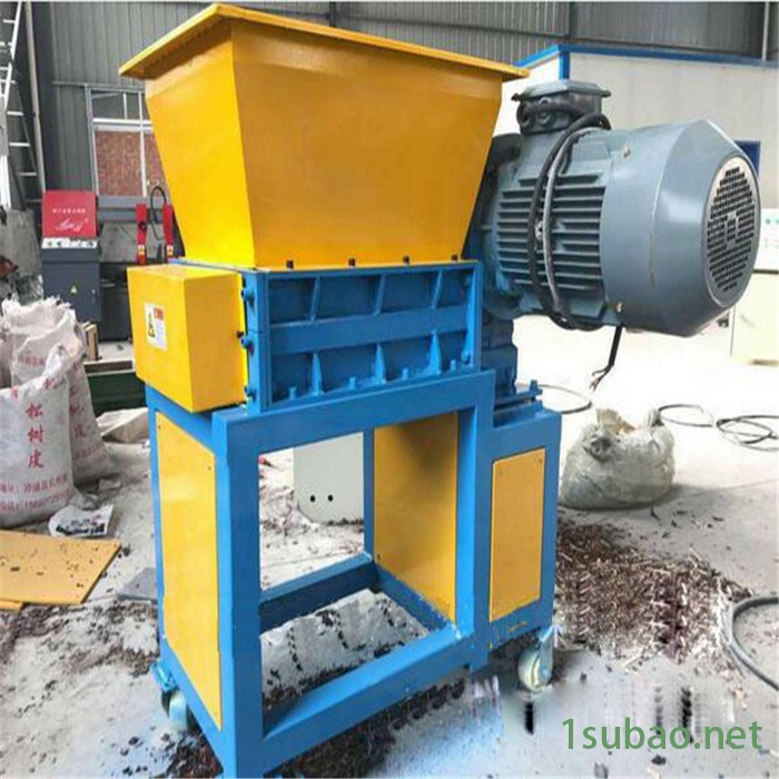 废旧回收金属撕碎机强力双轴轮胎粉碎机 轻便图2