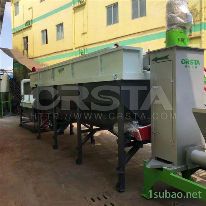 黑龙江PP保险杠机壳塑料粉碎清洗机，保险杠废塑机壳处置再生机图5