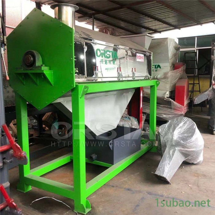 黑龙江PP保险杠机壳塑料粉碎清洗机，保险杠废塑机壳处置再生机图4