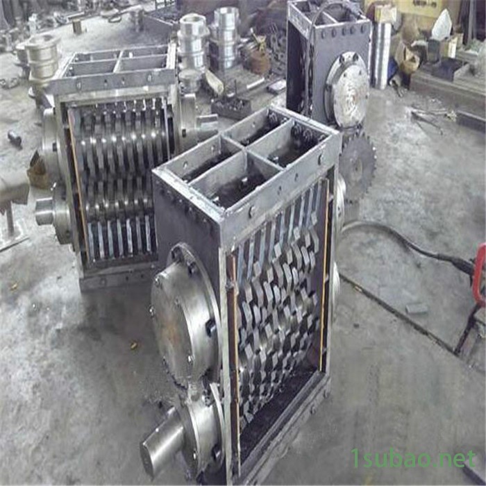 金属撕条机械 塑料板撕碎设备 金属撕碎粉碎机图6