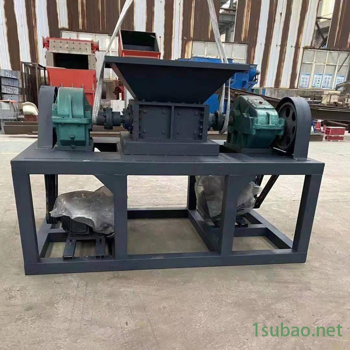 供应固体废品回收用400型-2000型双轴撕碎机废品撕碎设备垃圾粉碎设备塑料粉碎机原理图2