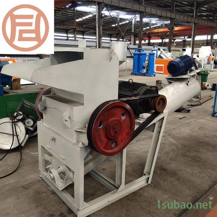 富德300重型废铁易拉罐粉碎机塑料油漆桶撕碎机复合破碎设备矿泉水瓶破碎粉碎机图7