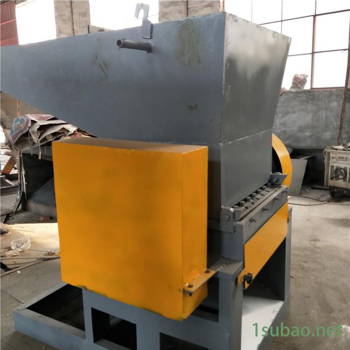 富德300重型废铁易拉罐粉碎机塑料油漆桶撕碎机复合破碎设备矿泉水瓶破碎粉碎机图5