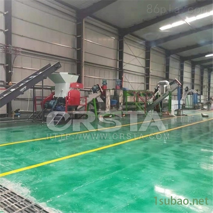 柯达机械PET饮料瓶回收机，生活饮料瓶垃圾造粒塑料粉碎清洗机图5