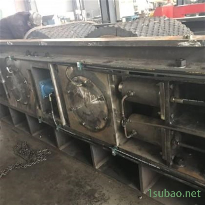齿辊式煤渣破碎机 炉渣对辊粉碎机 重型砖渣强力细碎机图5