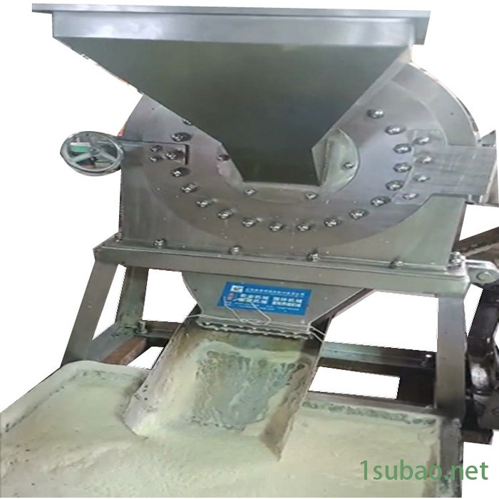 泰丰食品不锈钢齿盘粉碎机 塑料粉碎机 大型玉米饲料粉碎机图2