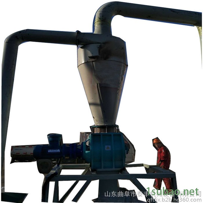 泰丰食品不锈钢齿盘粉碎机 塑料粉碎机 大型玉米饲料粉碎机图3