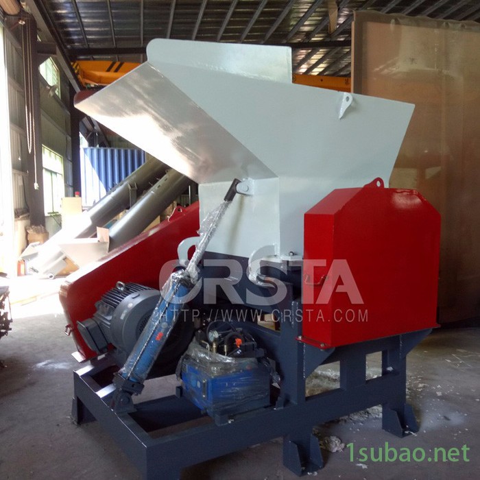 柯达机械医疗垃圾吊瓶粉碎机，废旧PP吊瓶塑料粉碎处置再生机图2