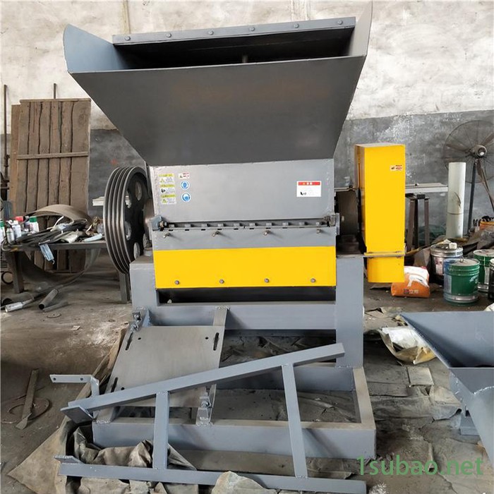 富德800次品废料粉碎机重型强力塑料碎料机塑料包装袋破碎机卧式泡沫粉碎机编织袋粉碎机图7