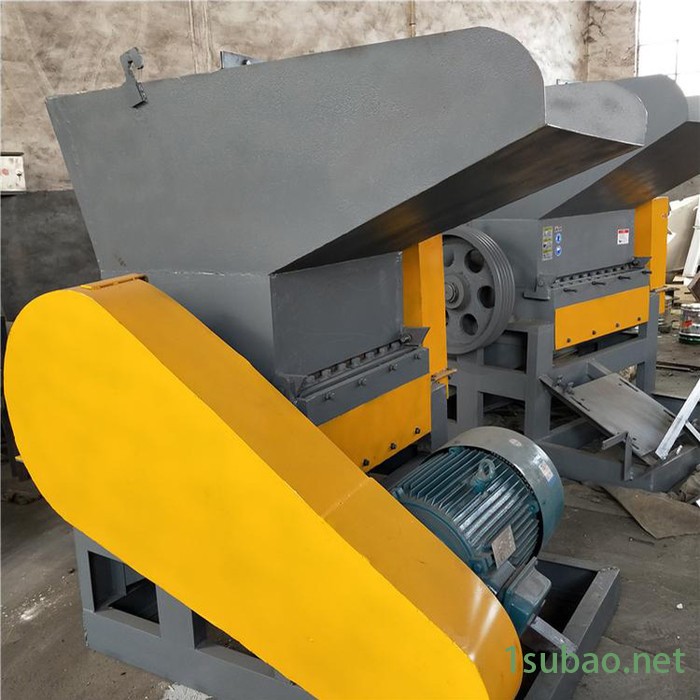 富德800次品废料粉碎机重型强力塑料碎料机塑料包装袋破碎机卧式泡沫粉碎机编织袋粉碎机图2