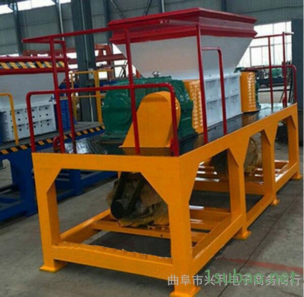 贵州强力双轴轮胎粉碎机 破旧废铁粉碎机生产厂家图5