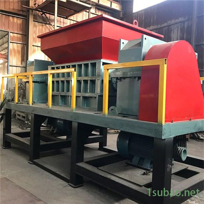 小型废旧金属单双轴塑料撕碎机大型工业多功能废铁骨头破碎粉碎机图2