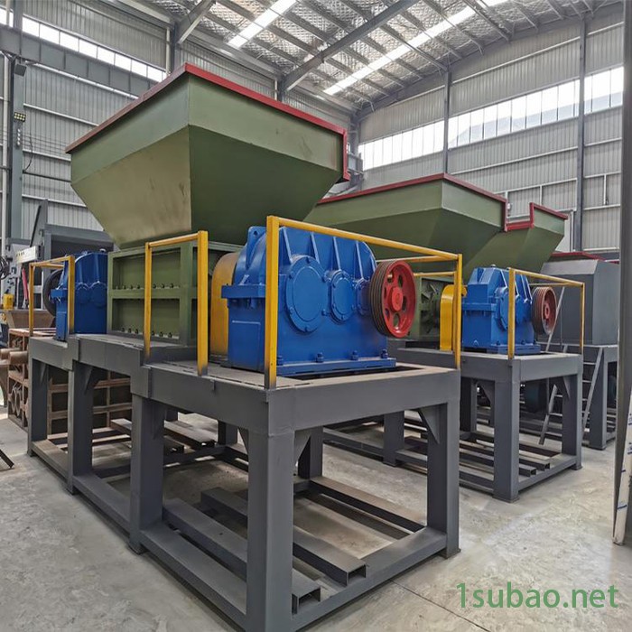 小型废旧金属单双轴塑料撕碎机大型工业多功能废铁骨头破碎粉碎机图3