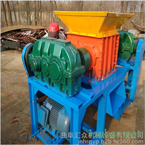 方便使用破碎机强力双轴轮胎粉碎机 批发撕碎机图2