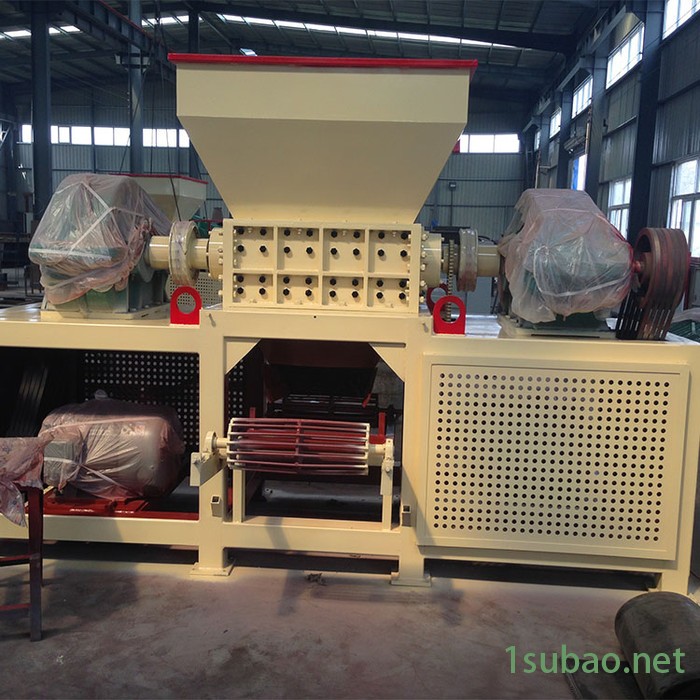撕碎机小型单双轴废旧轮胎金属粉碎机 大型工业破碎机塑料撕碎机图4