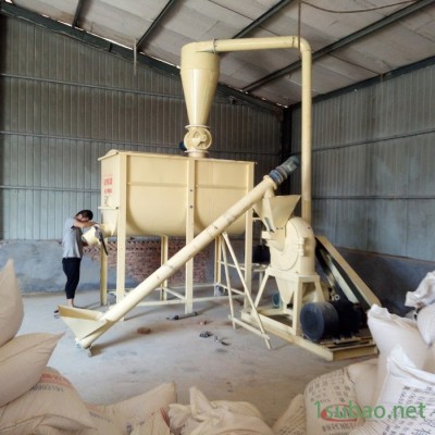 时产2吨谷壳豆粕粉碎机 山东600塑料石膏研磨机 可带料试机