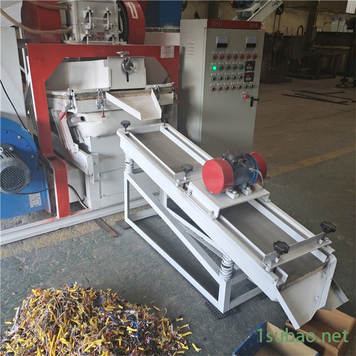 废旧电线杂线粉碎机 全自动杂线铜米机  600型铜线塑料分离机设备图6