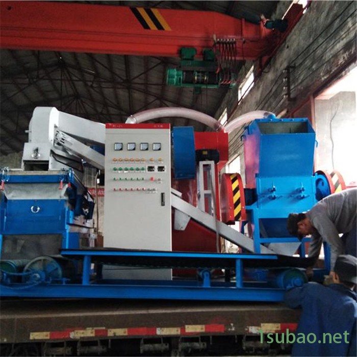 废旧电线杂线粉碎机 全自动杂线铜米机  600型铜线塑料分离机设备图3