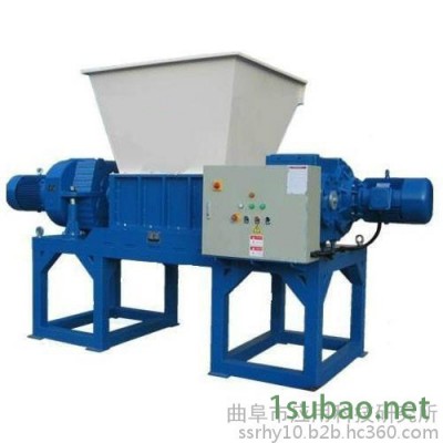 膠塊生膠樹膠雙軸撕碎機強力雙軸輪胎粉碎機 現貨供應
