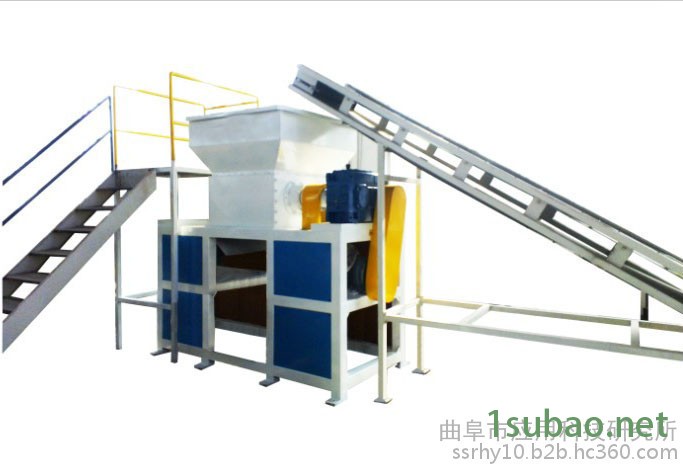 胶块生胶树胶双轴撕碎机强力双轴轮胎粉碎机 现货供应图5