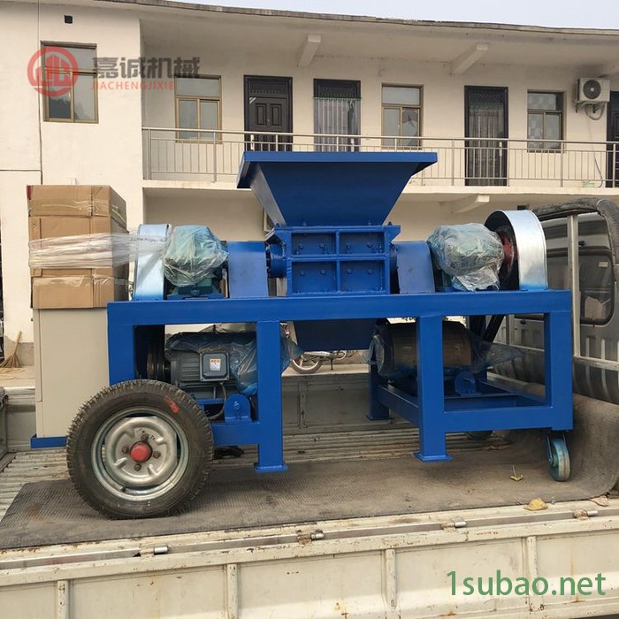 嘉诚废塑料撕碎机 塑料板粉碎机 厂家供应配件齐全图7