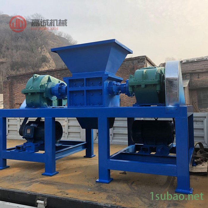 嘉诚废塑料撕碎机 塑料板粉碎机 厂家供应配件齐全图4