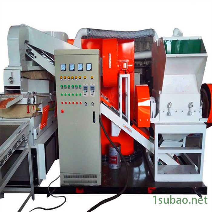 废旧电线杂线粉碎机 全自动杂线铜米机  600型铜线塑料分离机设备图7