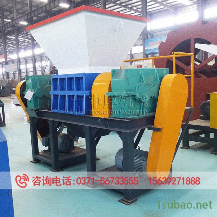 中厚 铁皮撕碎机 废旧金属塑料橡胶轮胎撕碎机 粉碎机厂家图3