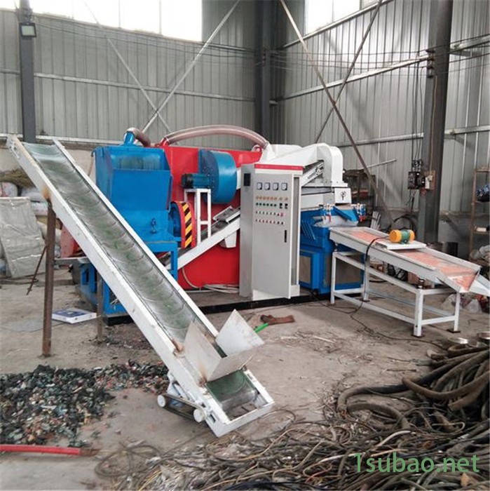 凯迪直供铜线粉碎机 废旧电缆铜米机 铜塑料分离机 撕碎式铜米机设备图2