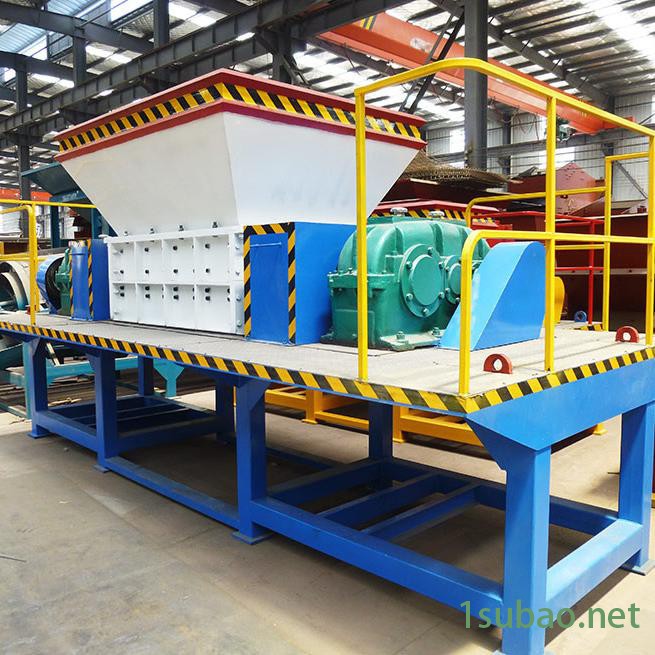 中厚1500型 大型撕碎机 橡胶轮胎撕碎机 铁皮塑料袋粉碎机图3