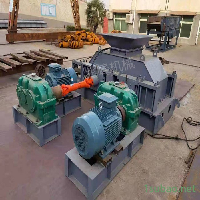 兆峰多种 对辊破碎机 绍兴对辊式破碎机双辊破碎机对辊粉碎机型号全图3