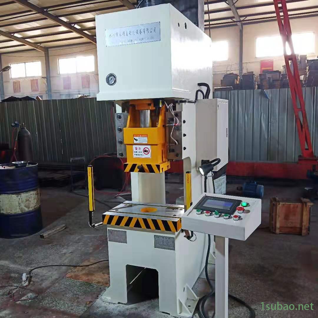 可配套机械手单柱全自动汽车部件冲压成型机 五金配件冲压机 导轨式高速冲床图2