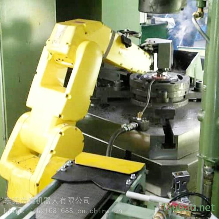 冲压机上下料机械手 东莞浩鑫机器人安装调试图2