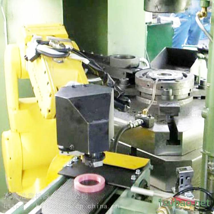 冲压机上下料机械手 东莞浩鑫机器人安装调试图3