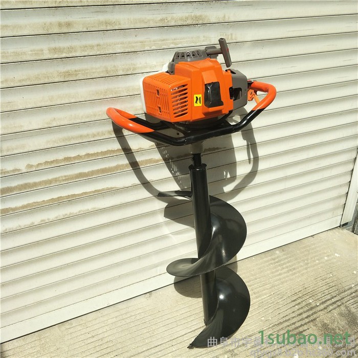 园林机械手提式植树挖坑机五金工具汽油二冲程地钻挖坑机**图7