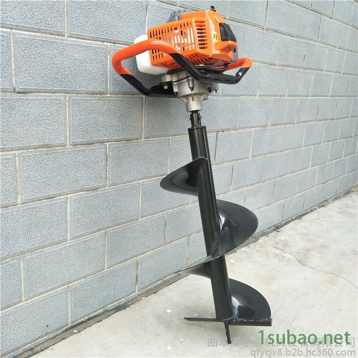 园林机械手提式植树挖坑机五金工具汽油二冲程地钻挖坑机**图4