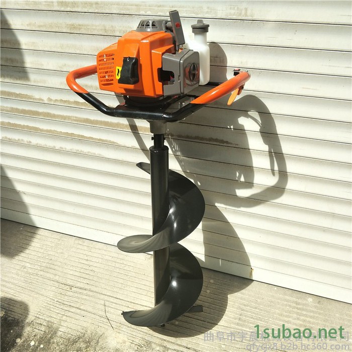 园林机械手提式植树挖坑机五金工具汽油二冲程地钻挖坑机**图6