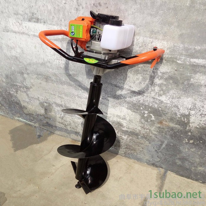园林机械手提式植树挖坑机五金工具汽油二冲程地钻挖坑机**图5