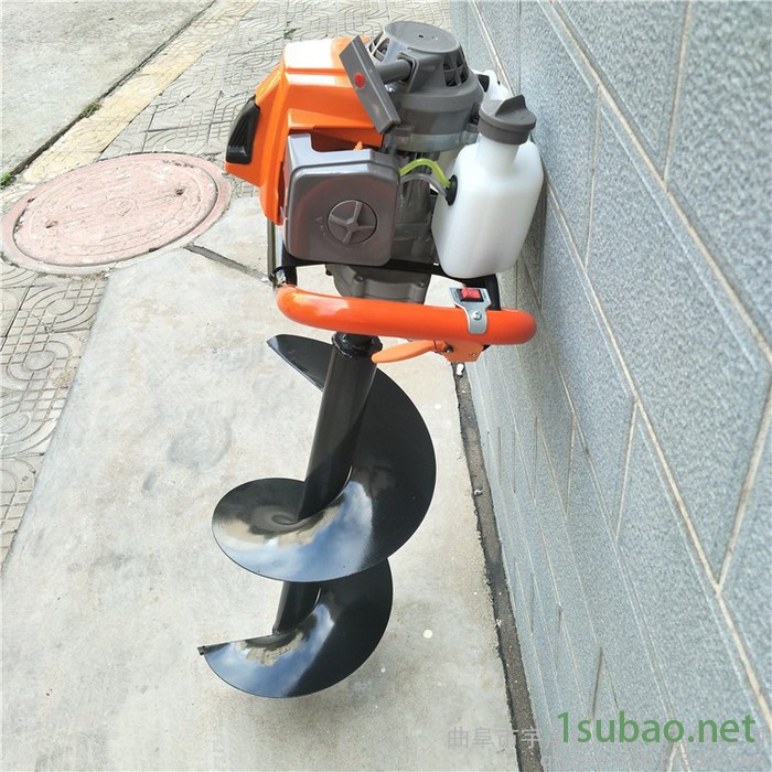 园林机械手提式植树挖坑机五金工具汽油二冲程地钻挖坑机**图8