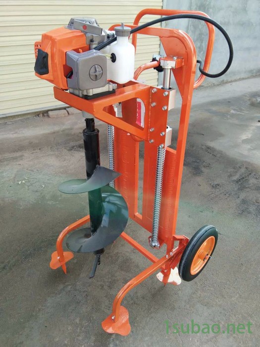 园林机械手提式植树挖坑机五金工具小型便携式汽油挖坑机图8
