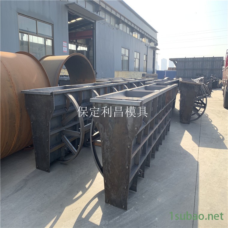 连续式隔离墩钢模具 分离式隔离墩钢模具 隔离墩钢模具 华旭模具图2