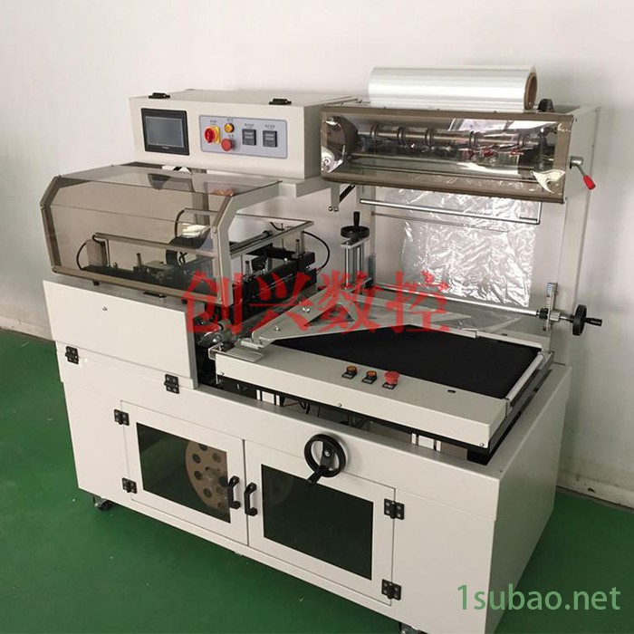 五金工具恒温套膜收缩机 全自动塑封打包机 PE膜边封包装机生产线图2