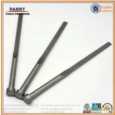 DANNY镒凯公司专业生产/扁梢/进口材质SKD-61扁顶针/材质SKH-51扁顶针
