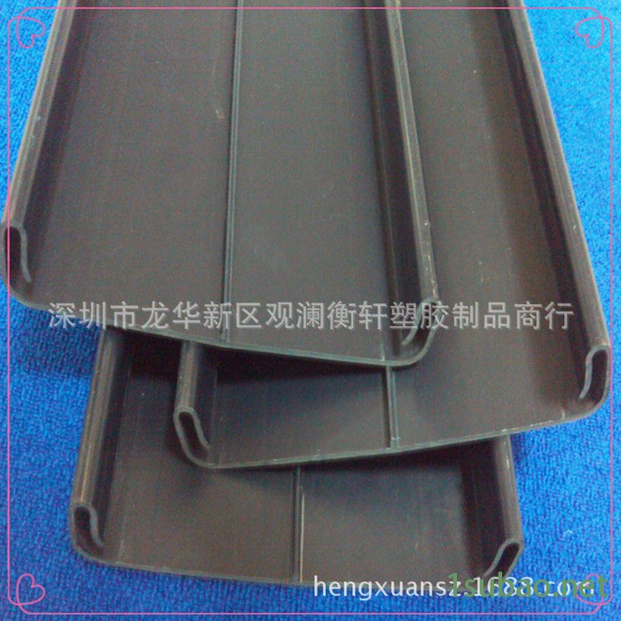 PVC异型材,专业PVC塑料异型材生产 挤出模具加工图2